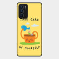 Take Care Glossy Metal Case Cover For Oppo Reno 6 5G
