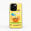 Take Care Glossy Metal Case Cover For Oppo Reno15 Pro 5G