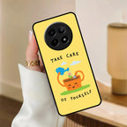 Take Care Glossy Metal Case Cover For Realme - ShopOnCliQ