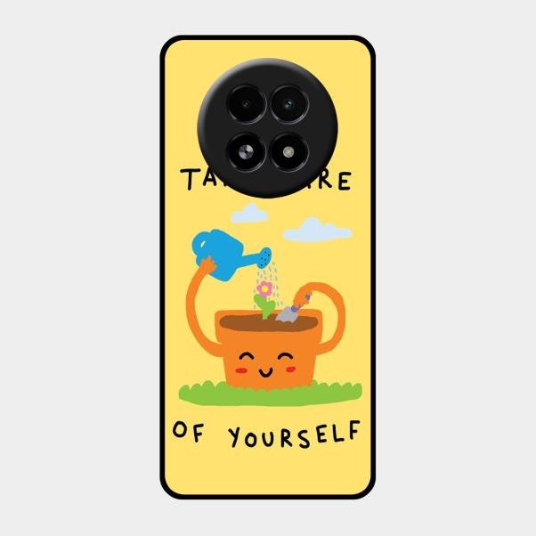 Take Care Glossy Metal Case Cover For Realme 13 5G