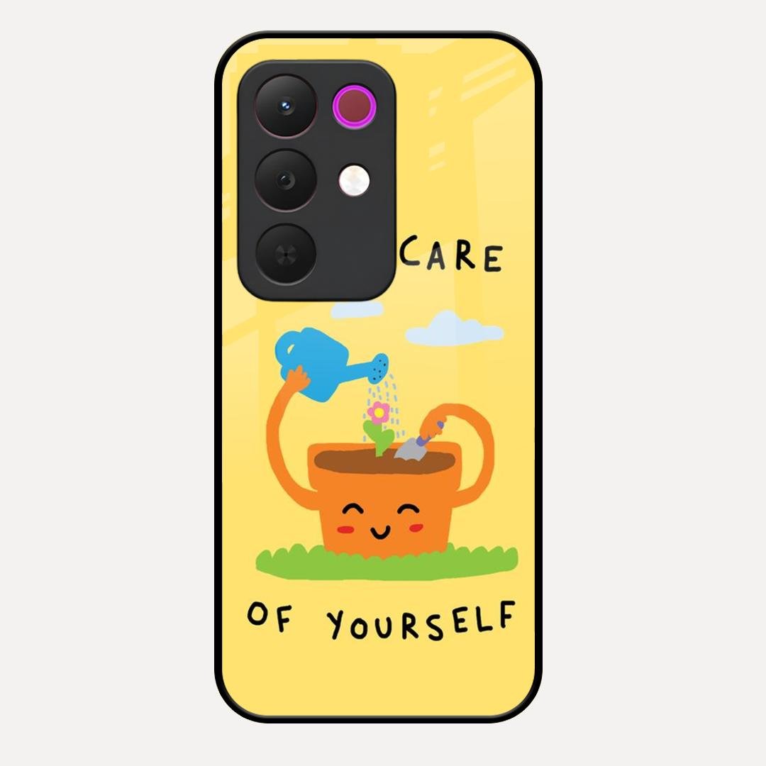 Take Care Glossy Metal Case Cover For Realme C85 5G