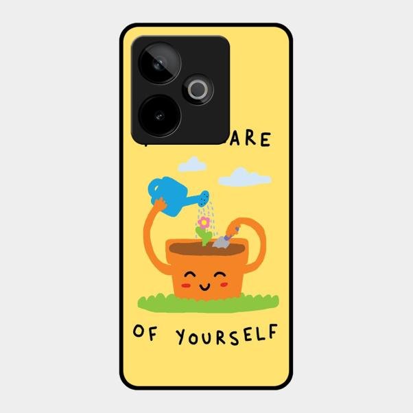 Take Care Glossy Metal Case Cover For Realme Gt 7 5G