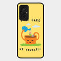 Take Care Glossy Metal Case Cover For Redmi 11 Prime 4G
