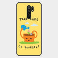 Take Care Glossy Metal Case Cover For Redmi 9 Prime