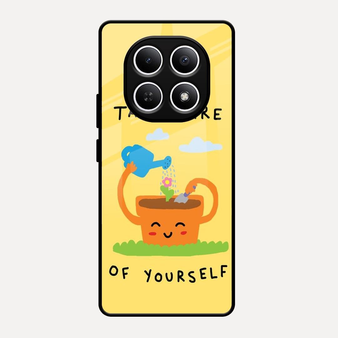 Take Care Glossy Metal Case Cover For Redmi Note 15 5G