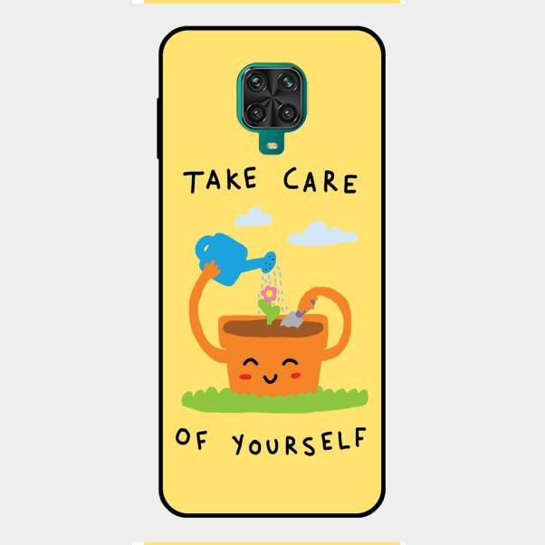 Take Care Glossy Metal Case Cover For Redmi Note 9 Pro Max