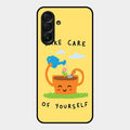Take Care Glossy Metal Case Cover For Samsung Galaxy A17 5G