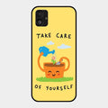 Take Care Glossy Metal Case Cover For Samsung Galaxy F14 5G
