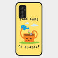 Take Care Glossy Metal Case Cover For Samsung Galaxy F23 5G