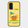 Take Care Glossy Metal Case Cover For Samsung Galaxy M14 5G