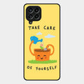 Take Care Glossy Metal Case Cover For Samsung Galaxy M53 5G