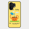 Take Care Glossy Metal Case Cover For Vivo T4 Pro 5G