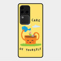 Take Care Glossy Metal Case Cover For Vivo V30 Pro 5G