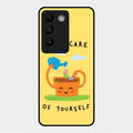 Take Care Glossy Metal Case Cover For Vivo Y200E 5G