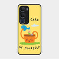 Take Care Glossy Metal Case Cover For Vivo Y29 5G