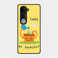 Take Care Glossy Metal Case Cover For Vivo Y400 Pro 5G