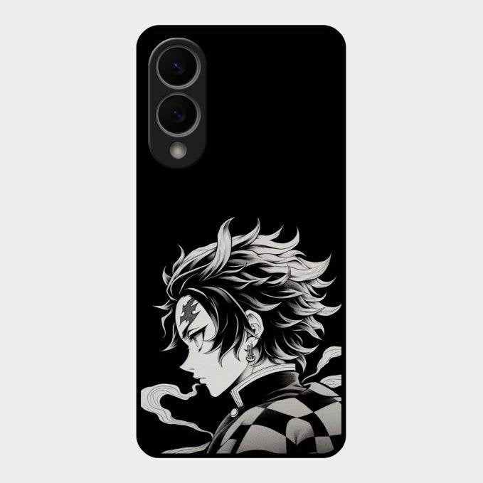 Tanji the Brave Glass Case Cover For Samsung Galaxy S25 Edge 5G