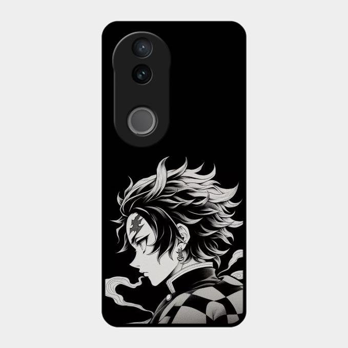Tanji the Brave Glass Case Cover For Vivo T4R 5G