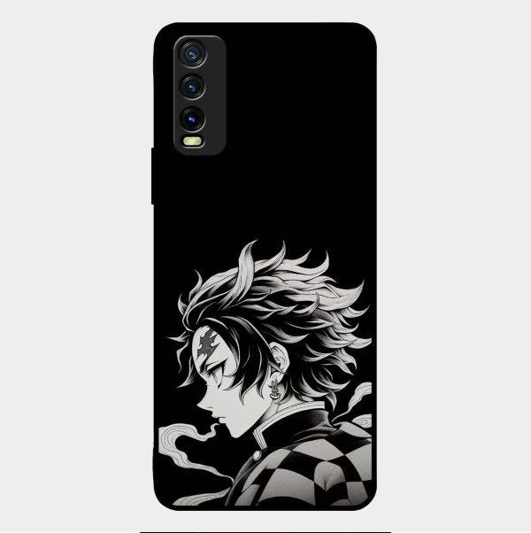 Tanji the Brave Glass Case Cover For Vivo Y12G