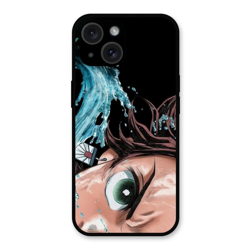 Tanji the Protector Glass Case Cover For iPhone 15