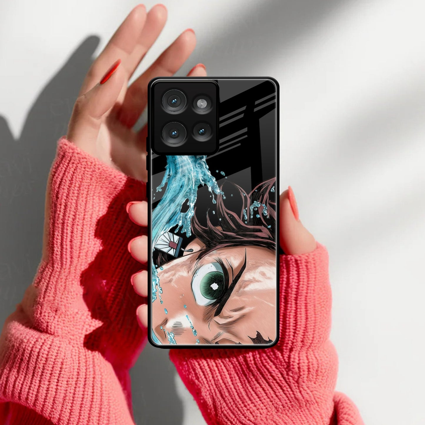 Tanji the Protector Glass Case Cover For Motorola