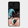 Tanji the Protector Glass Case Cover For Poco X6 Pro 5G