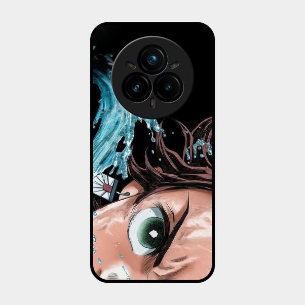 Tanji the Protector Glass Case Cover For Realme 14 Pro 5G