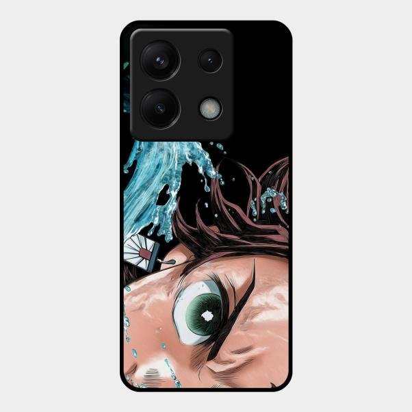 Tanji the Protector Glass Case Cover For Redmi Note 13 Pro 5G