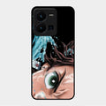 Tanji the Protector Glass Case Cover For Vivo Y35