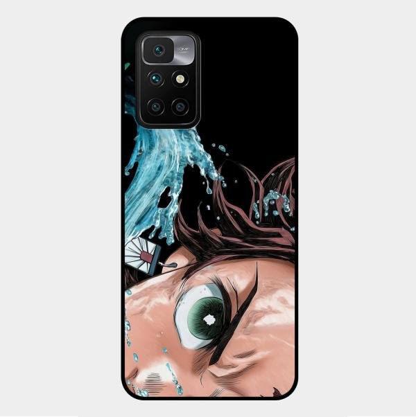 Tanji the Protector Glass Case Cover For Xiaomi Redmi 10 Prime 2022