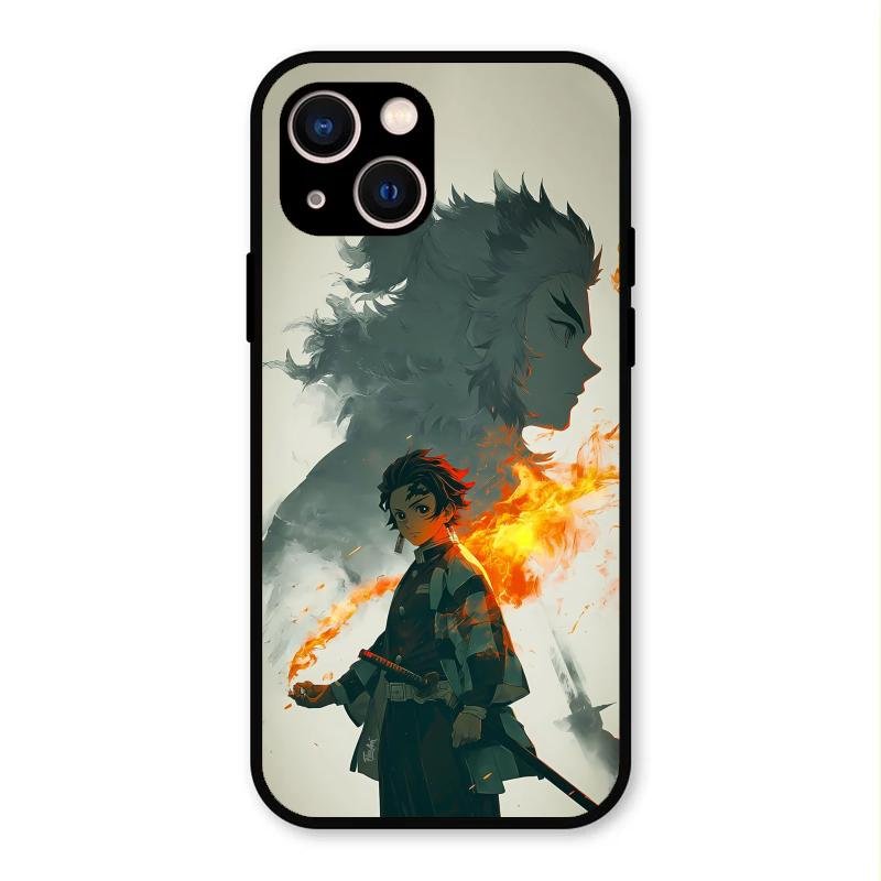 Tanjiro Dream Glass Case Cover For iPhone 13
