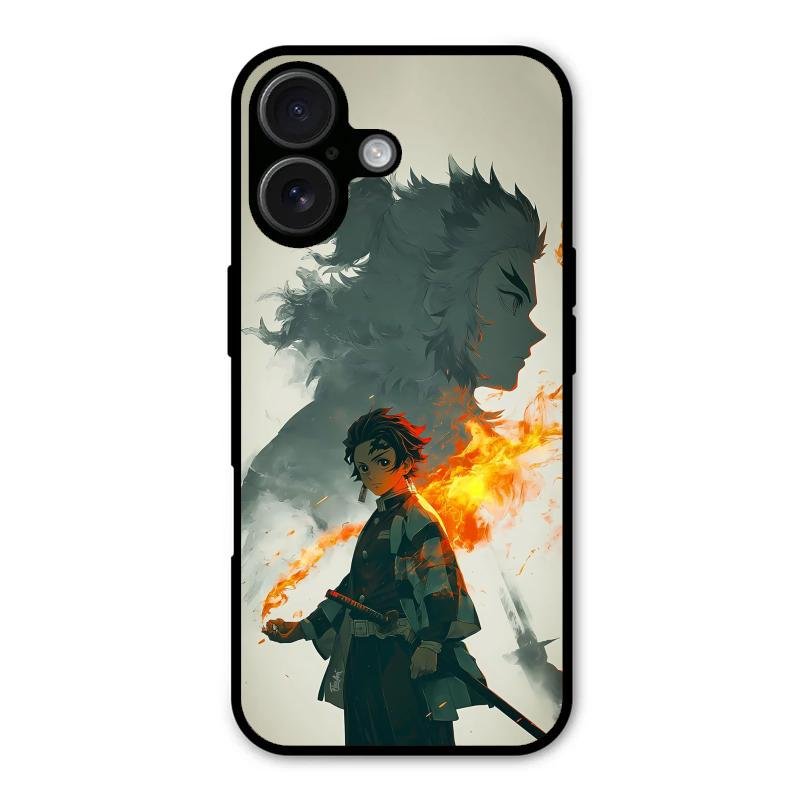 Tanjiro Dream Glass Case Cover For iPhone 16