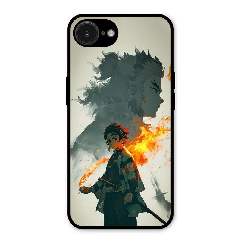 Tanjiro Dream Glass Case Cover For iPhone 16e