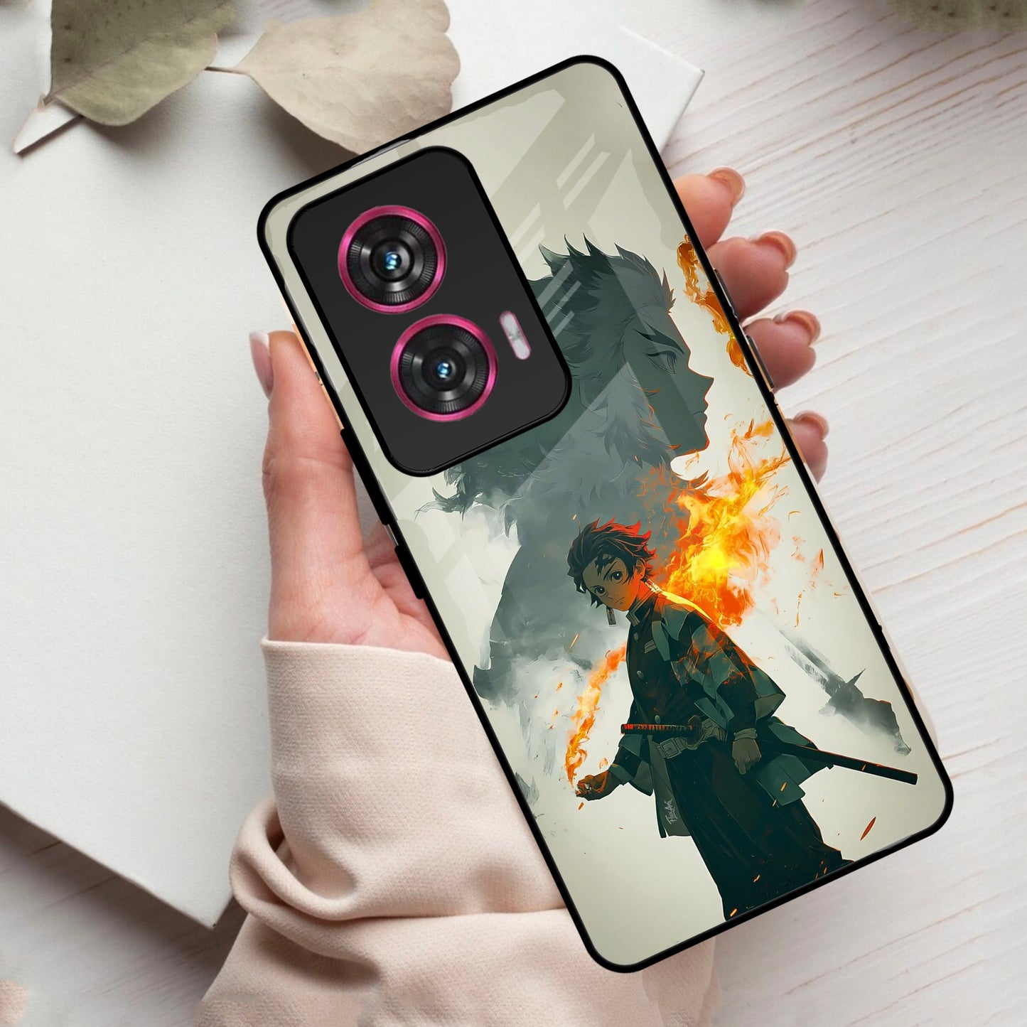 Tanjiro Dream Glass Case Cover For Motorola