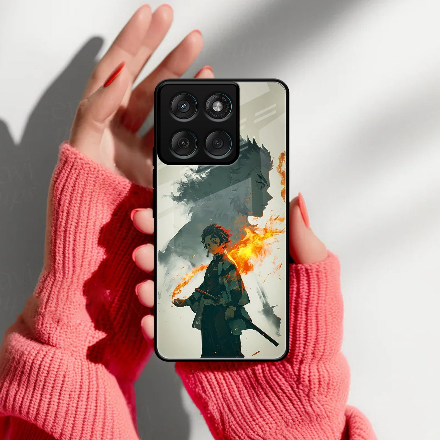 Tanjiro Dream Glass Case Cover For Motorola