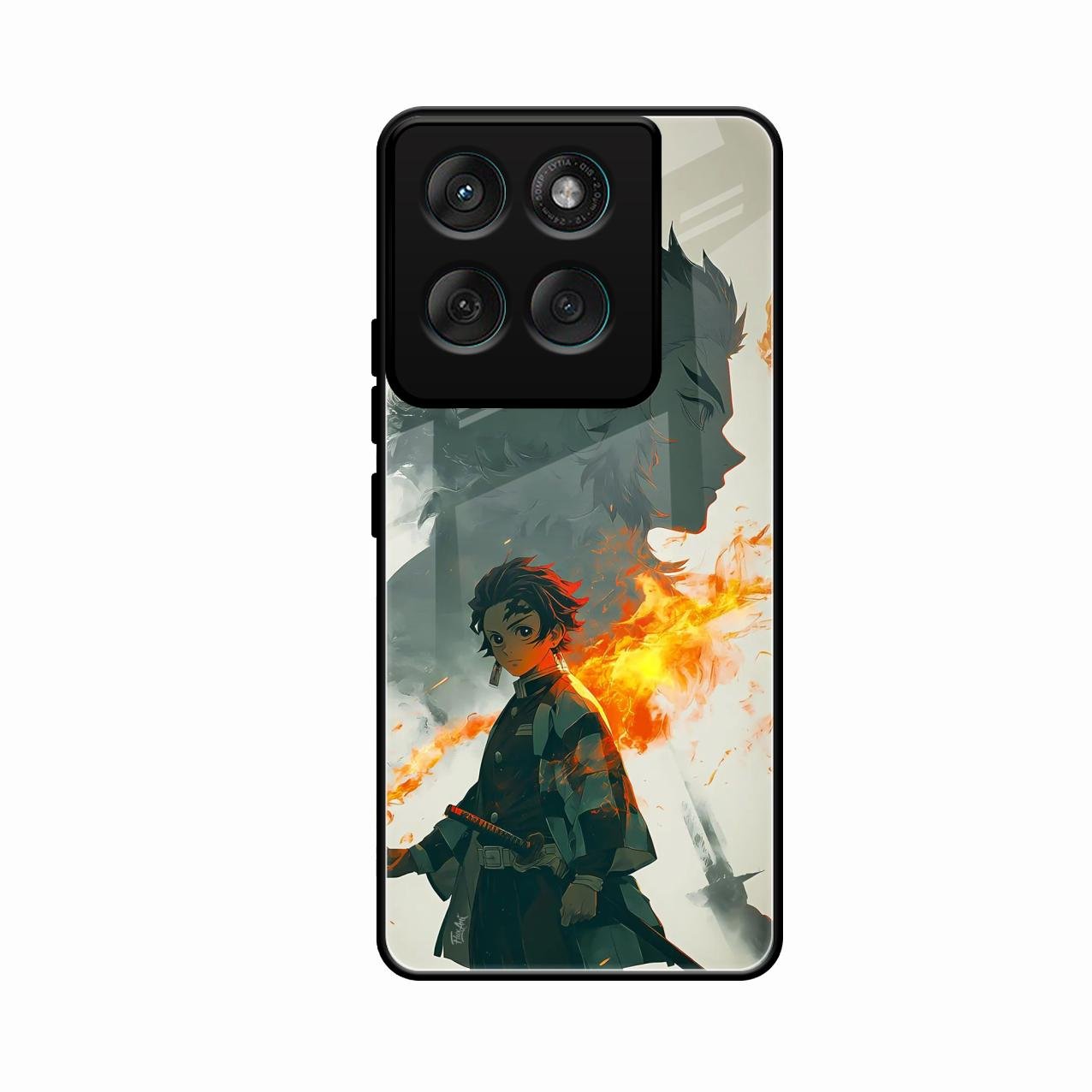 Tanjiro Dream Glass Case Cover For Motorola G57 Power 5G