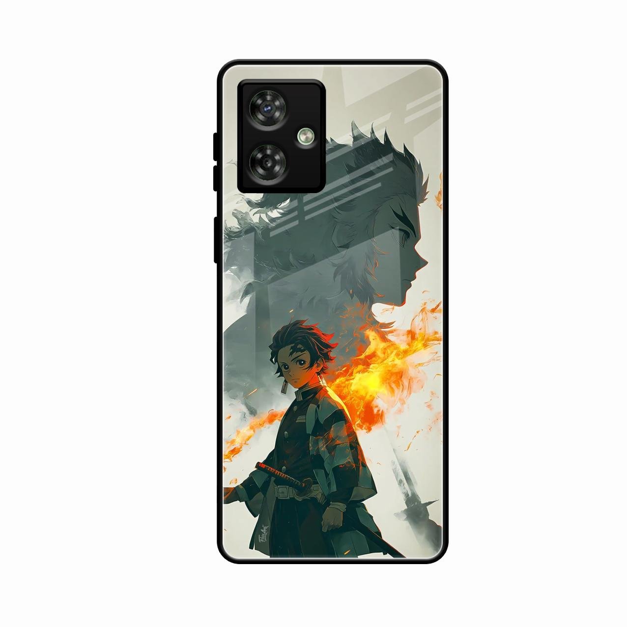 Tanjiro Dream Glass Case Cover For Motorola G64 5G