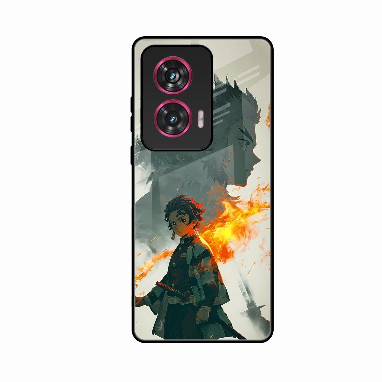 Tanjiro Dream Glass Case Cover For Motorola G96 5G