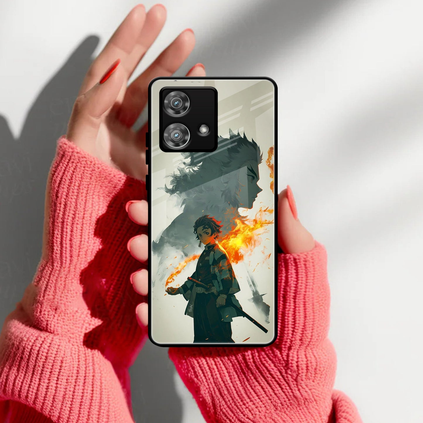 Tanjiro Dream Glass Case Cover For Motorola