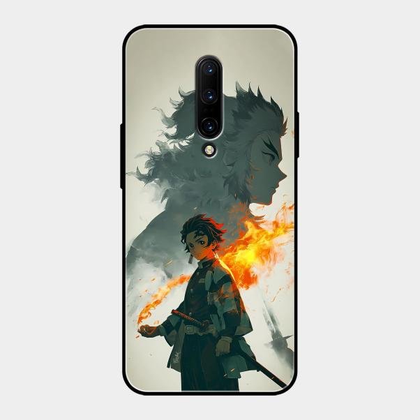 Tanjiro Dream Glass Case Cover For Oneplus 7 Pro