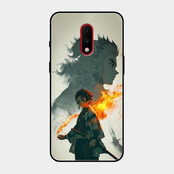 Tanjiro Dream Glass Case Cover For Oneplus 7