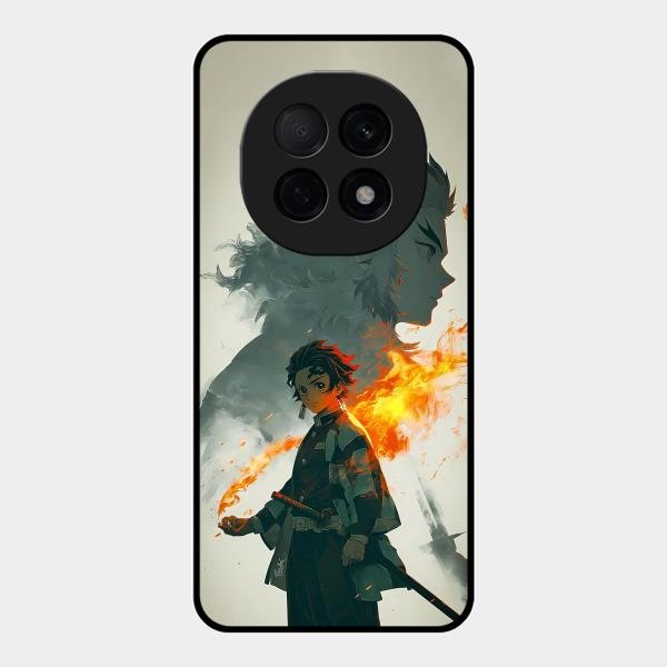 Tanjiro Dream Glass Case Cover For Oppo F29 Pro 5G