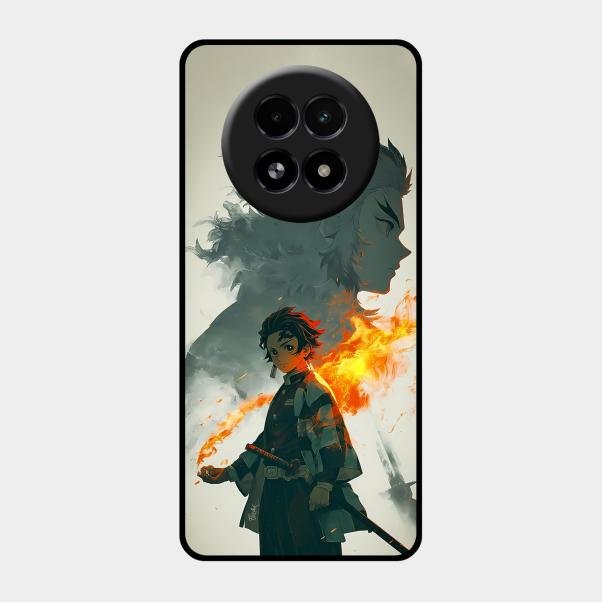 Tanjiro Dream Glass Case Cover For Realme 13 5G