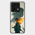 Tanjiro Dream Glass Case Cover For Redmi Note 13 Pro 5G