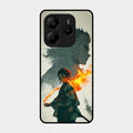Tanjiro Dream Glass Case Cover For Redmi Note 14 Se 5G