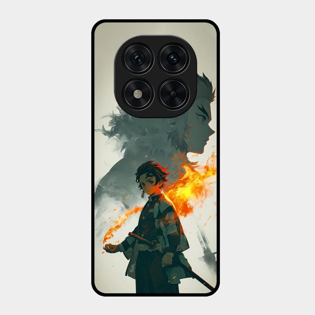 Tanjiro Dream Glass Case Cover For Redmi Note 15 Pro Plus 5G