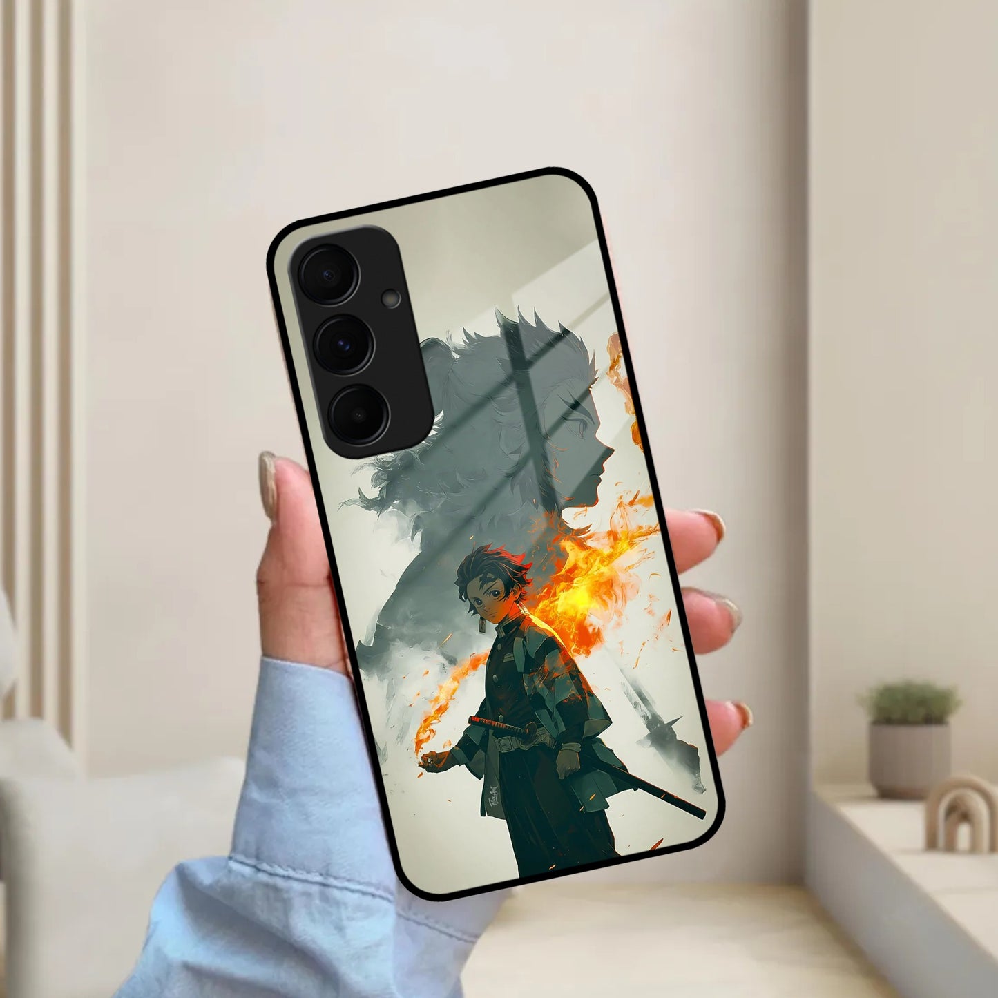 Tanjiro Dream Glass Case Cover For Samsung