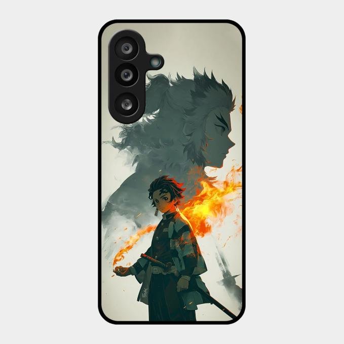 Tanjiro Dream Glass Case Cover For Samsung Galaxy F56 5G