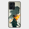 Tanjiro Dream Glass Case Cover For Vivo T1 44W 4G
