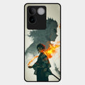 Tanjiro Dream Glass Case Cover For Vivo T2 Pro 5G